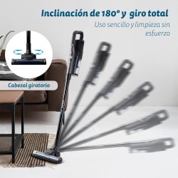 Aspirador Escoba Vertical con Cable Grunkel ASP-ROLLER 600W