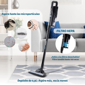 Aspirador Escoba Vertical con Cable Grunkel ASP-ROLLER 600W