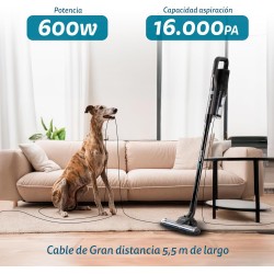 Vertikaler Besenstaubsauger mit Kabel Grunkel ASP-ROLLER 600W
