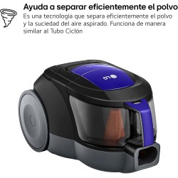 Aspirador de Trineo sin Bolsa LG VC5506NHTB 650W