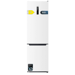 Frigorífico Combi Cecotec Bolero CoolMarket Combi 322T White D Capacidad de 322 Litros