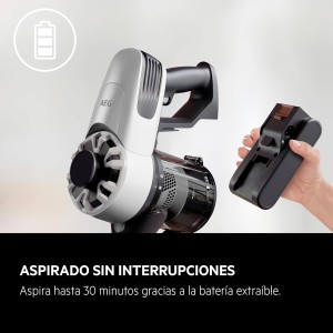 Aspirador de Escoba Vertical sin Cable AEG AP31CB18IW Serie 3000 Clean