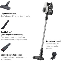 Aspirador de Escoba Vertical sin Cable AEG AP31CB18IW Serie 3000 Clean
