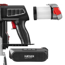 Vertikaler Besenstaubsauger ohne Kabel Haeger Jupiter II VC-22V.049A