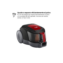 Aspirador de Trineo sin Bolsa LG VC5506NHTCR 650W