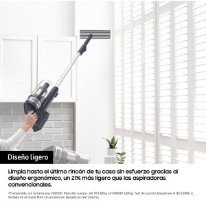 Vertikaler Besenstaubsauger ohne Kabel Samsung Jet 60 Turbo VS15A6031R4/ET 150W