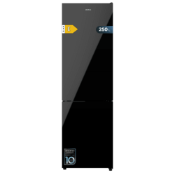 Kühlschrank Combi Cecotec Bolero CoolMarket Combi 250 Black Glass E Kapazität 250 Liter