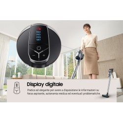 Stabstaubsauger Vertikale kabellos Samsung Jet 75E Complete VS20B75ACR5/WA