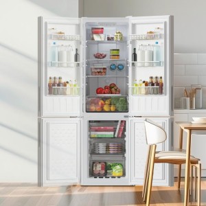 Frigorífico Combi Cecotec Bolero CoolMarket Combi 250 White Glass D Capacidad de 250 Litros