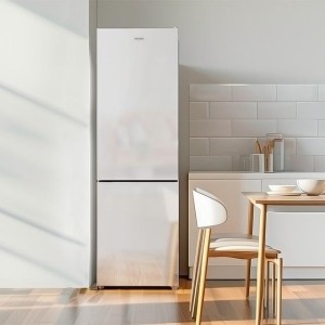 Frigorífico Combi Cecotec Bolero CoolMarket Combi 250 White Glass D Capacidad de 250 Litros