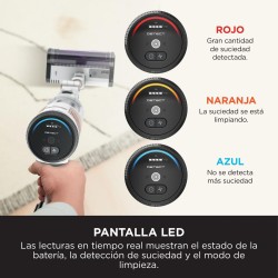 Aspirador de Escoba Vertical sin Cable Shark Ninja Detect Clean & Empty mit automatischer Entleerung IW3612EU