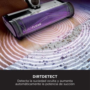 Aspirador de Escoba Vertical sin Cable Shark Ninja Detect Clean & Empty mit automatischer Entleerung IW3612EU