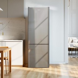 Frigorífico Combi Cecotec Bolero CoolMarket Combi 250 Grey Glass D Capacidad de 250 Litros