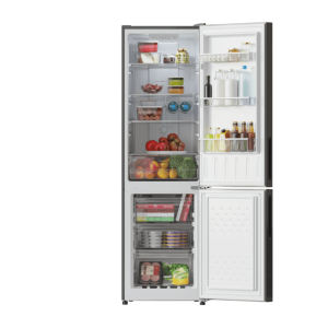 Frigorífico Combi Cecotec Bolero CoolMarket Combi 250 Grey Glass D Capacidad de 250 Litros