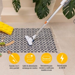 Aspirador de Escoba Vertical con cable Tristar SZ-2308 400W