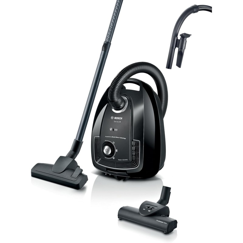 Schlittenstaubsauger mit Beutel Bosch Serie 4 BGB38BA3T 850W