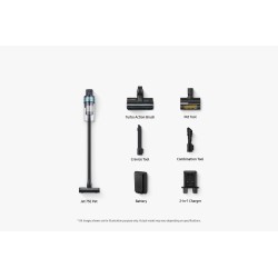 Vertikaler Besenstaubsauger ohne Kabel Samsung Jet 75B Pet mit Bürste für Haustiere VS20B75AGR5/WA