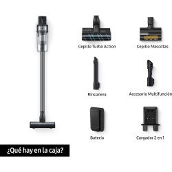 Vertikaler Besenstaubsauger ohne Kabel Samsung Jet 75B Pet mit Bürste für Haustiere VS20B75AGR5/WA