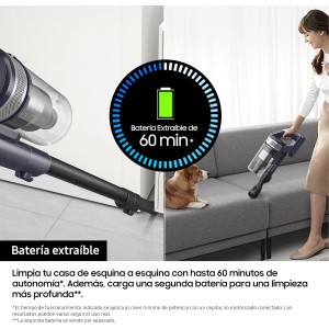 Vertikaler Besenstaubsauger ohne Kabel Samsung Jet 75B Pet mit Bürste für Haustiere VS20B75AGR5/WA