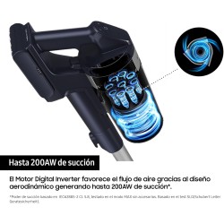 Vertikaler Besenstaubsauger ohne Kabel Samsung Jet 75B Pet mit Bürste für Haustiere VS20B75AGR5/WA