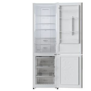 Frigorífico Combi Cecotec Bolero CoolMarket Combi 356 White Glass E Capacidad de 356 Litros