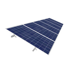 Estructura para 4 Paneles solares 30-45mm Coplanar FALCAT