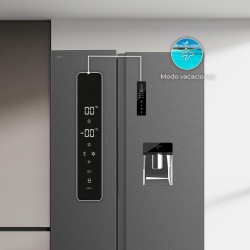 Frigorífico Americano Cecotec Bolero CoolMarket SBS 559 Dark E Capacidad de 559 Litros