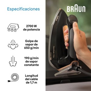 Dampfbügelstation Braun CareStyle 7 Pro IS7286BK 2700W