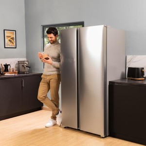 Frigorífico Americano Cecotec Bolero CoolMarket SBS 592 Inox E Capacidad de 592 Litros