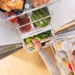 Frigorífico Americano Cecotec Bolero CoolMarket SBS 592 Inox E Capacidad de 592 Litros