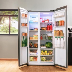 Frigorífico Americano Cecotec Bolero CoolMarket SBS 592 Inox E Capacidad de 592 Litros