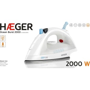 Dampfbügeleisen Haeger SI200001A Ocean Burst 2000W