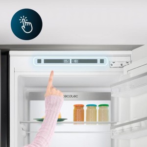Kühlschrank Combi Integrable Cecotec Bolero CoolMarket Combi BI-D FLW 267 E Kapazität von 267 Liter