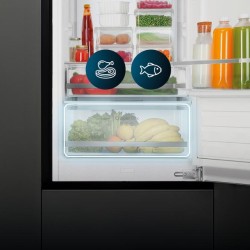 Kühlschrank Combi Integrable Cecotec Bolero CoolMarket Combi BI-D FLW 267 E Kapazität von 267 Liter
