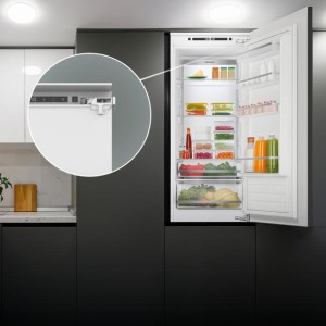 Kühlschrank Combi Integrable Cecotec Bolero CoolMarket Combi BI-D FLW 267 E Kapazität von 267 Liter