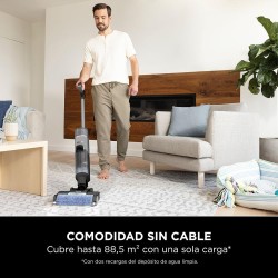 Aspirador de Escoba Vertical sin Cable Shark Ninja HydroVac