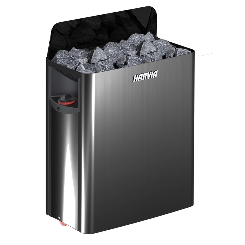 HARVIA Wall Black Saunaofen mit Steuereinheit