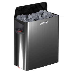 Estufa para sauna HARVIA Wall Black con unidad de control