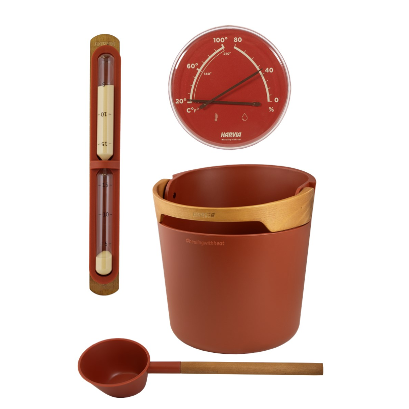 HARVIA Saunazubehör-Set HELMI