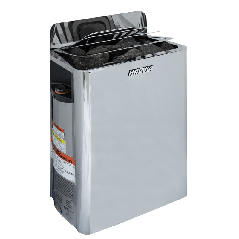 Estufa para sauna HARVIA Wall Steel 4,5 kW
