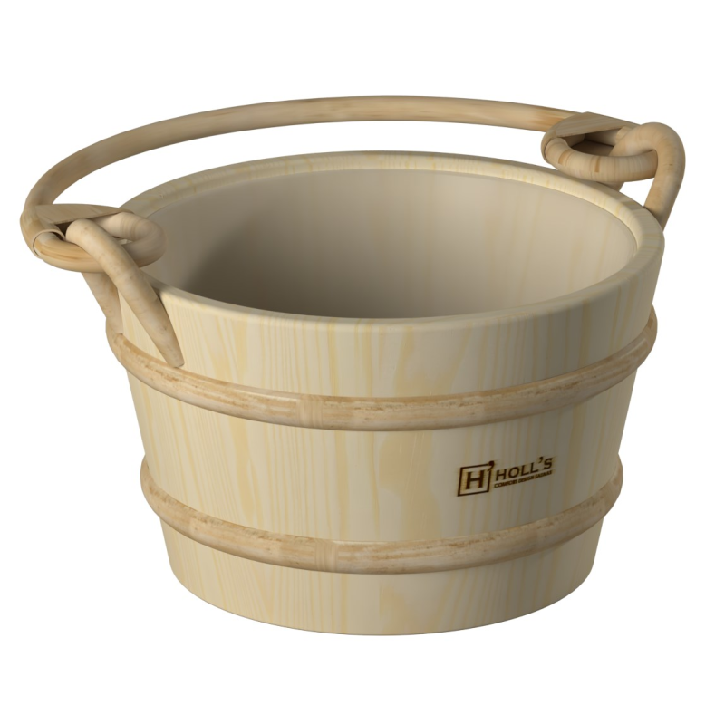 Saunakübel aus Holz, Holl's Collection