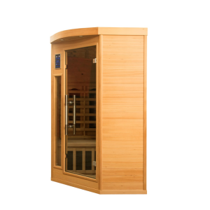Apollon Quartz Infrarot-Ecksauna für 2-3 Personen