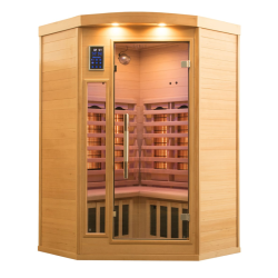 Sauna de Infrarrojos para esquina Apollon Quartz para 2-3 personas