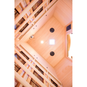 Apollon Quartz Infrarot-Ecksauna für 2-3 Personen