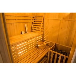 Klassische Dampfsauna Sense, 4-Personen-Modell