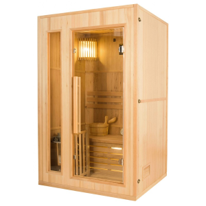 Zen Finnische Sauna Platz für 2 Personen
