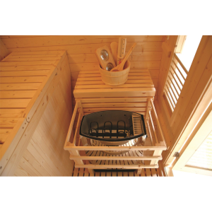 Sauna de Exterior HOLL’S Gaïa Bella con Accesorios