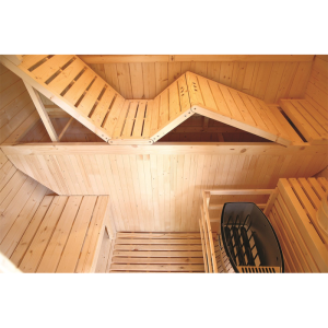 Sauna de Exterior HOLL’S Gaïa Bella con Accesorios