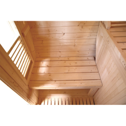HOLL'S Gaïa Bella Außen-Dampfsauna inklusive Zubehör
