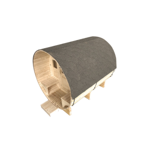 HOLL'S Gaïa Luna Außen-Dampfsauna inklusive Zubehör